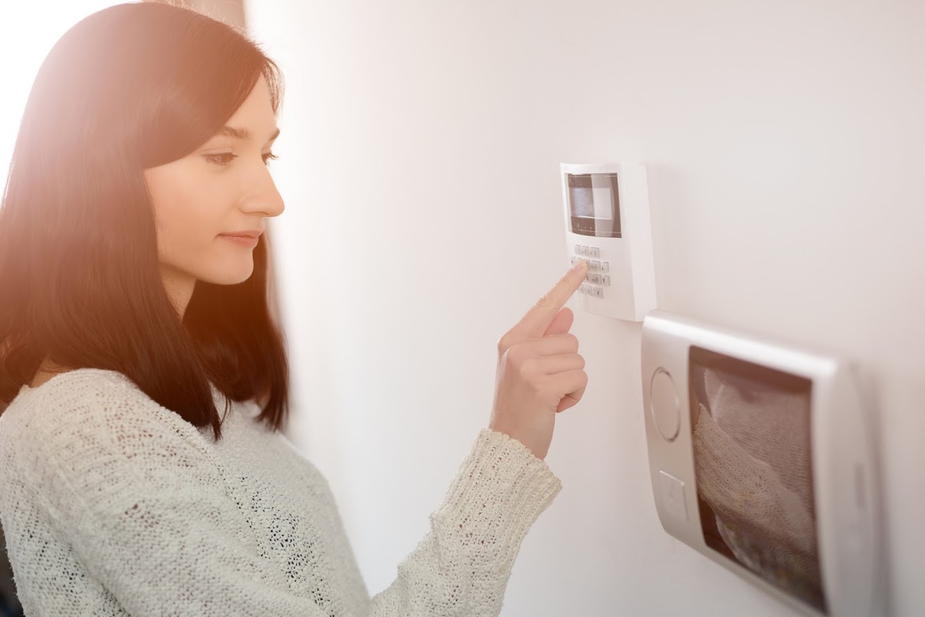 Home Security System Keypad - rendering