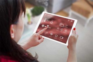Woman Using Digital Tablet — Des Moines, IA — A Tech